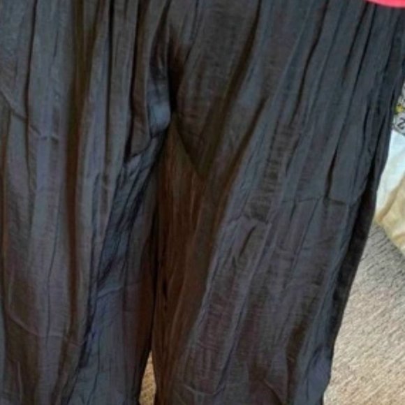 Black Wide Leg Pants - Picture 8 of 8